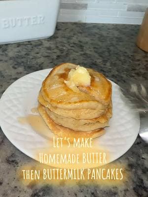 #homemade #butter #buttermilk #pancakes #buttermilkpancakes #homestead #momlife #homesteading #homemadebutter #howto #letsmake #yum #delicious #breakfast #breakfastfood 