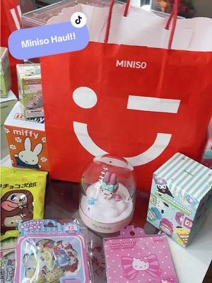 So many great finds!! Stay tuned for the unboxing 🎀🛍️ @Miniso Official #viral #kawaiitoycollector #kawaii #slime #slimeasmr #miniso #minisoshopping #shopping #shoppinghaul #kawaii #asmr #foryoupage #fyp 