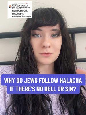 Replying to @Nour Melhem 🍉 A commenter requested that I turn my replies into a video response, so here they are! #halacha #judaism #jewish #jewishtok #reconstructionist 