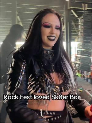 It doesnt matter how metal you are, everybody gets excited over Sk8er Boi! #rockfest #sk8erboi #metalband #rockband #rockfestival #CapCut 