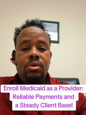 Enroll Medicaid as a Provider:  Reliable Payments and  a Steady Client Base! #billingsoftware #homecaresoftware #softiyaConsultation #startinghomecareubusiness #softiya #245D #homehealth #homecare #Medicaid #seniorcare 