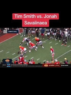 #seniorbowl #nfldraft #fyp #footballtiktok 