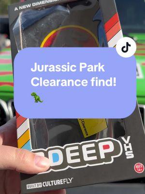 Jurassic Park clearance find! @CultureFly #jurassicpark #jurassicworld #culturefly #3deepvhs #jurassicparkfinds #jurassicparkdecor #jurassicparkjeep #jurassicjeep #jurassicparktribute #jurassicparktributejeep #jurassicparkhouse #jurassicjeeplife #jurassicparklife 