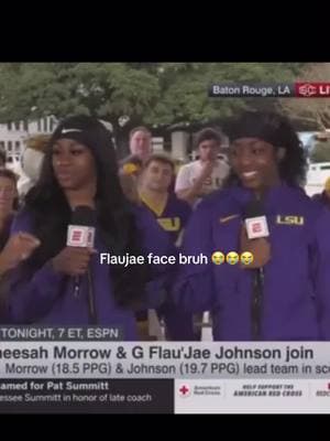 #FLAUJAE She was not going for that 😂😂😂 #fyp #flaujae #thebiggest4 #lsuwomensbasketball #BOBW #popit #4myfans #theflauk4 #flaujaejohnson #trending #viralvideo 