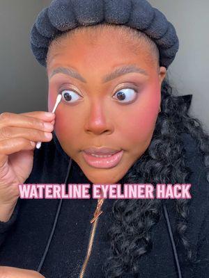 How to get your eyeliner to last in your waterline ☺️🩷 Would y’all try this hack?! 🤭 Follow me on Instagram & YouTube @ Serenttaaa | 🔗 in my b!o 🫶🏽 • @ColourPop Cosmetics Cream Gel Eyeliner (Honeydude) #fyp #foryou #waterlineeyeliner #eyelinerhack #makeuphacks #makeuphack #makeuptips #makeuptok #blackgirlmakeup #blackgirlmakeuptutorial #blackgirlmakeupvideos #blackgirlcontentcreator 