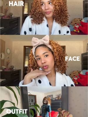 GRWM🫶🏽 happy thrusday besties🤍😛  #curlyhair #curlyhairroutine #curls #curlstutorial #curlscheck #grwmforschool #hairtutorial #makeuptutorial #OOTD #outfitideas #outfitinspo #hairinspo #curlyhairinspo #curlyhairtips  