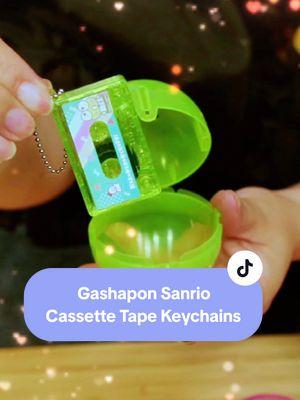 😍 We opened these Sanrio cassette tape charms and they're all so cute! Who remembers cassette tapes? us.gashapon.jp #Gashapon #Kawaii #Unboxing 