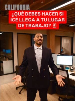 Si ICE llega a tu trabajo, mantén la calma y recuerda que tienes derechos! 🤝 #abogadoslatinos #latinosenusa #latinosencalifornia #latinapower #iceagents #lamigra #deportación #deportación #cuidadania @Rob H 