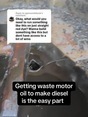 Replying to @spencerdebusk you could use red dye or used cooking oil but used motor oil is plentiful if you ask. #beardedbeeman #foru #foryoupage #forupage #fypage #fy #foryoupage #blackdiesel #wastemotoroil #wmo #wasteoilburner #oilburner #farm #DIY #fuel #free #fyp #fypage 