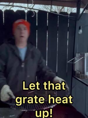 Let that grate heat up!  #grilling #bbq #barbecue #grilleveryday #shlater 