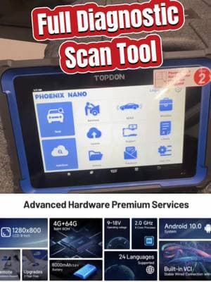 Topdon Phoenix Nano on SALE & has 32 hot resets and bidirectional.  Solid scanner. Thank you for your trust &  I appreciate your follow!!! :)  @Topdon @Topdonshop @topdonsupport  Linktree for more  Mechanical/Paint & Body Tools  #burksgarage #truck #tool #tools #car #truck  #automotive #fabrication #autobody #mechanic #bodyshop #brand #affiliatemarketing #affiliate #TOPDON #scanners #Phoenixnano #obd2 #tiktokshopcreatorpicks #winter #spring #TikTokShopLoveAtFirstFind  Keep inspiring others by passing an honest Review on office, mechanical, paint & body tools.  Let’s Get Back to Wrenchin’  Burk’s Garage 