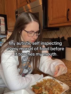 Can’t take any chances #autisticgirldinner #actuallyautistic #foodaversions #sensorysensitivity #foodtextureissues #sensorytriggers #audhd 