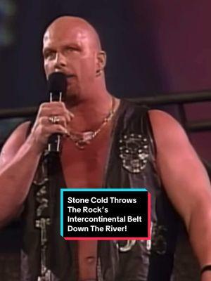 Stone Cold Throws The Rocks Intercontinental Belt Down The River! (1997) #stonecold #austin316 #therock #rawiswar1997 #attitudeera #wwethrowback #wweflashback 