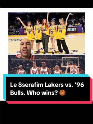 WE DONE WITH THE 90s!!!!🏀 @LE SSERAFIM #lesserafim #chaebron #chaewon #sakura #eunchae #fearnot #kpop #kpopfyp #kpopers #NBA #michaeljordan 