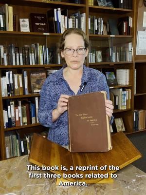 📕Rare Book Break with Powell’s Rare Book Specialist Kirsten Berg📕 “The First Three English Books on America 1511–1555. The history of the Americas in book form reaches back to 1511 according to author Richard Eden: here he translates & publishes works by Pietro Martire [Peter Martyr d’Anghiera], Sebastian Munster, and Sebastian Cabot.” Title: The First Three English Books on America 1511–1555 Author: Richard Eden ISBN: 1110000300960 Publisher: Unknown Copyright Year: 1855 Binding: Hardcover Price: $175 For more rare books and the fascinating stories that surround them, visit the Rare Book Room at our Burnside store.  #powellsrarebookroom #rarebooks #shoplocal