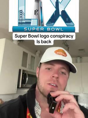 The Super Bowl logo conspiracy is back #nfl #superbowllix #nflmemes #nflnews #nflpredictions #superbowllogo 