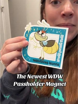 The newest annual passholder magnet 😭 who else collects them?? #annualpassholder #disneypassholder #passholdermagnet #disneyparks #disneytiktok #raythefirefly #themepark #disneyworld #wdw #travel #traveltiktok @Walt Disney World @Disney Parks 