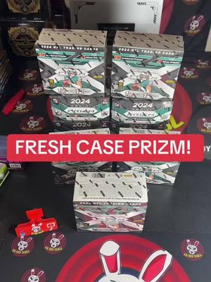 FRESH CASE OF PRIZM FOOTBALL HOBBY IS HERE! #LIVEhighlights #fyp #yaboibugz #TikTokShop #paniniamerica #nfl #nflshield #prizmfootball #nationaltreasuresfootball #mosaicfootball #sportscards #psacards 