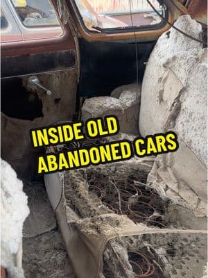 We need pimp my ride up in here. Who misses that show!?😭 #fyp #capcut #abandoned #abandonedcar #car #cartok #oldcar #oldcars #urbanexploration #wildwest #ghosttown #goldfield #goldfieldnevada #nevada #history #historic #checkthisout #spooky #creepy 