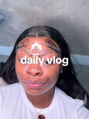 My Wednesday #dailyvlog I’m not finna know how to act w these brows😭😍 #tempestroshelle #brows #content 