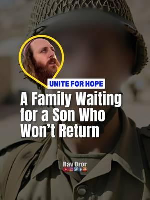 💔*A grieving family. A fallen soldier. A chance to help.* “We miss our child.” These heartbreaking words came when their son’s IDF commander knocked on the door to say he wasn’t coming home. Their world shattered. This fundraiser was meant to ease their burden, but we haven’t reached what they need. Let’s come together and show them they’re not alone. Give now. Stand with them in their pain. Honor their son’s sacrifice. 🔗 EMUNAH.com #ravdror #emunah #israelstrong #bringthemhome #supportisrael #istandwithisrael #jewishlivesmatter