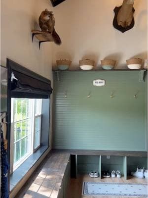 The BEST decision we ever made #mudroom #entryway #homerenovation #beforeandafter #diyhomeprojects 