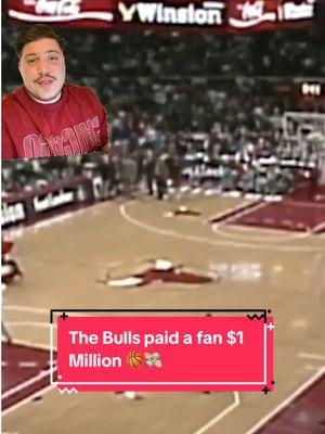 Did you know the Bulls once paid a fan $1 million?! 🏀💸 What would you do with the cash? 🤔 #mysecretchicago #sports #basketball #NBA #chicagobulls #bulls #greenscreen 