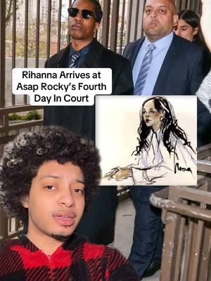 #AsapRocky #charges #pleadeal #court #jury #hiphop #rihanna #sketch #fashion 