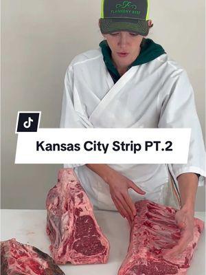 What is a Kansas City Strip? Part 2⁠ #FlanneryBeef #dryagedbeef #dryagedsteak #dryaged #primesteak #beef #steak #butcher #Kansascitystrip #kansascitysteak