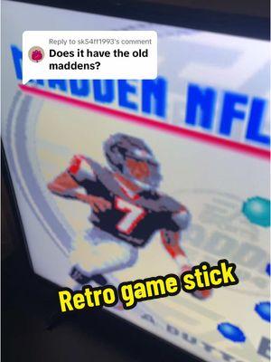 Replying to @sk54ff1993 yes it has so many madden games  #retro #retrogaming #retrogames #retrogamer #retrogame #madden #madden04 #madden04vick 