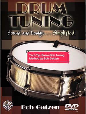 When it comes to bringing to light techniques on how we tune our drums and approach drum tuning, not many have made as big of an impact on this topic as Mr. Bob Gatzen. Some techniques he brought to light are explained in the context of tuning a drum through this video.  The concept he refers to in this video is the drum key technique, the opposite lug, using a musical note as a starting point when tuning.  The drum key technique brings to light the feel of the drum key in your hands, the increasing tension of the rods, and your awareness of how many turns are given to each tension rod. The opposite rod technique reminds you that when you are not changing the pitch of the tension point in front of you, the fix might be the opposite tension point.  Lastly, using a musical not like Bob does in this video helps you have a starting point. This provides a home base to help you make it easier to know where to start when tuning your drums.  Remember, just like any other technique, these require you to TAKE ACTION and initiative in learning it. It’s not enough to watch this video and check it off the watch column.  You have to GO and put it into practice! Five minutes a day can go a long way, so what are you waiting for; get going!  What do you guys think? Have you ever given these techniques any thought? Have you ever watched Bob’s tuning videos before? Leave a comment. Let’s talk about it! Love you guys!! Okay. Byeeeee. 🥁🤓👊🏻❤️🙏🏻 — #testabeatdrums #thedrumsultant #drumtuning #snaredrum #snare #drummer #vibe #geartok #drumtok #process #technique #fixxerupper #tuning #sound #CapCut #tensioning #tipsandtricks #tuningtechniques #drumsultant #techtip #tuning #BobGatzen 