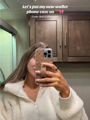 Loveeeeee @Walli Cases so so much! Use my code for money off  (BAUGHMAN10) Links also in my bio. I got the “criss cross my heart” design 🤎📱#wallicases #iphone16promax #walletcase #phonecases #walliaffiliate #mywallicase