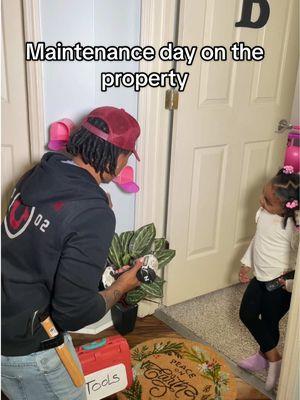 Maintenance day on the Berkeley property 🚧🦺💓 Next week is another inspection day for the little tenants . STAY TUNED 🫶🏾🥰 #fyp #momlife #rylee #ryan #tekab0 #lol #omg #blessed #series #berkeleyproperty #CleanTok 