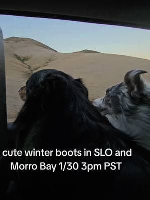 to all my SLO peeps! #cutewinterboots at #CalPolyslo , downtown #Slo , #morrobay , #lososos , #atascadero , #cayucos and #pasorobles 1/30/25 tell your friends and please like and share! ❤️