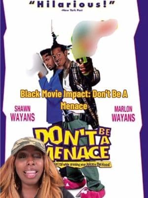 Black History comes in all shapes and sizes! What's a Black movie that had a big impact? I'll start "Don't Be A Menace - To South Central While Drinking Your Juice In the Hood" was a big! Did you know the movies full title? Leave us a comment below!  #dontbeamenace #menaceIIsociety #juice #blackhistory #blackhistorymonth #blackhistory2025 #blackhistorymonth2025 #southcentral #LA #southcentralLA #boyzinthehood #wayansbros #wayans #thewayans #wayansbrothers #blackmovies #blackculture #cocoabutter 