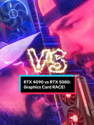 RTX 4090 vs RTX 5080: Graphics Card RACE! #foryou #techtok #gamingpc #pcbuild #rtx5090 #metapcs 