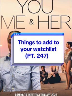 “You, Me & Her” hits theaters Feb. 14th! 🍿 @You, Me & Her  #fyp #foryou #romcom #romcoms #whattowatch #watchlist #movies #youmeandhermovie #indiefilm #independentfilm #greenscreen #greenscreenvideo 