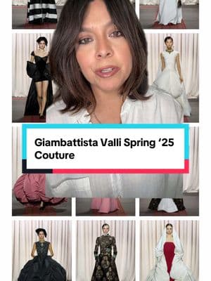 GIAMBATTISTA VALLI SPRING ‘25 COUTURE #parisfashionweek #fashionweek #giambattistavalli #couture #celebstyle 