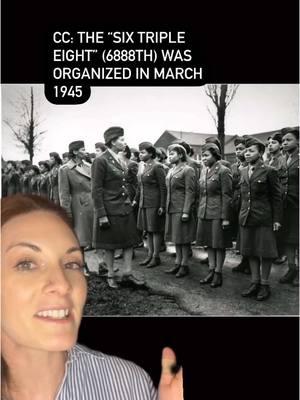 🍃🌟History One Hitter!🌟🍃 . Today we’re talking about World War II’s 6888th Central Postal Directory Battalion which was a predominantly Black battalion made up of 850 who relieved Allied mail bottlenecks that were anywhere from 6 months to 3 years backlogged! . Some might think “so they sorted mail, big deal!” But imagine you’re a soldier fighting overseas and you have zero mail going out or coming in. Not hearing from loved ones (or loved ones hearing from you!) SERIOUSLY effected morale and low morale was detrimental to the war effort! In fact, the 6888th’s motto was “no mail, low morale” . 🎥 A film about the Six Triple Eight, directed by Tyler Perry, was recently released by Netflix in December 2024. Have you seen it yet?!  . ‼️ Note: In this video I say the 6888 was predominantly Black because some new information from the 6888th organization’s website (all sources are listed In captions!) said that it’s recently been found out that there were at least one Puerto Rican woman and one Mexican woman in the group. . . #hightailingthroughhistory #historypodcast #cannapodcast #historylover #instahistory #americanhistory #blackhistory #wwiihistory #wwii #6888thcentralpostaldirectorybattalion #thesixtripleeight #6888th