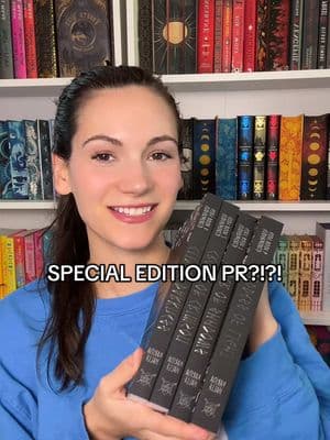 ahhhh these are SO cool!! tysm @The Nerd Fam (and Karina Hallefor the gifted books!! 🥹 • • • #BookTok #darkromance #darkromantasy #underworldgods #thenerdfam #darkromancereads #bookish #reading #bookhaul #bookunboxing #specialeditionbooks 