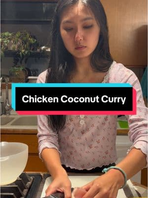 One of my fave easy weeknight meals!  #curry #thaicurry #cookwithme #mealideas #DinnerIdeas #fyp 