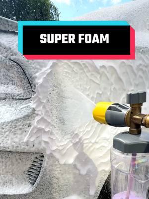 I like my foam like I like my pancakes... THICC. 🥞🧼 #sudslife #foamcannon #thick #thicktok #thickfoam #supersudsy #foamzone #foamcannon #bigmouth #chemicalguys #autodetailing #cardetailing #carhacks ##CleanTok #detailingtips