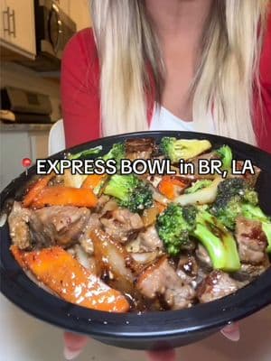 if you're in the Baton Rouge area RUNNN to Express Bowl! The best hibachi and so affordable 😋 #hibachibowl #expressbowl #hibachi #mukbang #Foodie #foodreview 