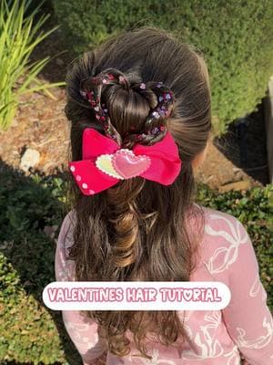 Day 4 of Valentines hairstyles! Dia 4 de peinados de San Valentín 🩷 Bow: @Carolina Cortes🎀🪡🧵✨️💗 #toddlersoftiktok #toddlermom #girlmom l #hairstyles #toddlerhairstyles #toddlerhair #toddlerhairideas #hairtutorial #curlyhairstyles #curlyhair #viralhair #girlhairstyles #fyp #cutehairstyles #easytoddlerhairstyles #peinadosfaciles #peinadosniñas #peinadosparaniñas #peinadosinfantiles #hairstyleideas #hairstyleinspo #hairideas #valentinesdayhair #kidshair #hairinspo #ValentinesDay #sanvalentin