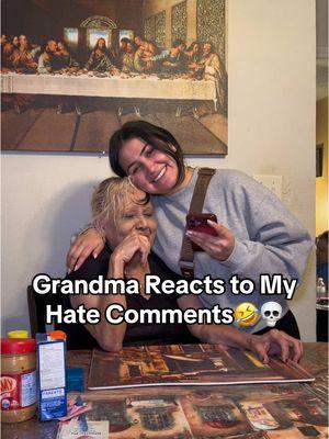 don’t mess with my grandma now #readinghatecomments #hatecomments #reactionvideo #grandmasoftiktok #grandmalove 