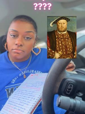 So, Henry VIII ???? #henryviii #england #spain #collegemom #collegelife #collegeinmy40s #thesoaringseawardfamily #texas #faith #aspiringteacher #collegechronicles #historyclass #unitedstateshistory #igotthis #comeonJesus #onestepatatime 