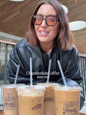 Chamberlain coffee taste test!!!! #chamberlaincoffee #chamberlaincoffeereview #coffeeshop #emmachamberlain #centurycitymall 