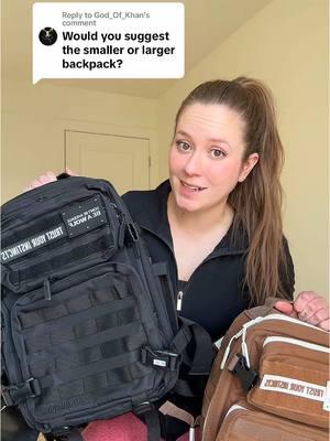 Replying to @God_Of_Khan Which size of @WOLFpak backpack should you get? #wolfpak #wolfpakbackpack #gymbackpack #hikingbackpack #travelbackpack 