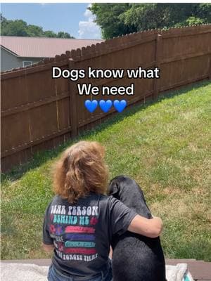 Remember, your dog is always there. No matter what 💙💙💙💙 #worldtoknow #dogsoftiktok #viral #massfollowing #unitetheworldnow #worldpeace #dog #hounddogs #DogsAreFamily 