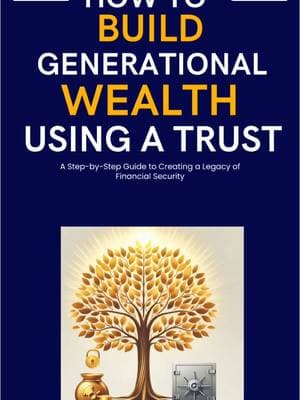 Learn how to build generational wealth!**   1️⃣ **What’s the secret?** Trusts + Life Insurance = Financial Security.   2️⃣ **Why this ebook?** It’s a step-by-step guide to creating a legacy that lasts.   3️⃣ **Who’s it for?** Anyone who wants to secure their family’s future.   💡 **Ready to start?**  Comment “Trust” to grab your copy of *How to Build Generational Wealth Using a Trust*!   #GenerationalWealth #Trusts #FinancialFreedom #LegacyPlanning #MoneyMoves  